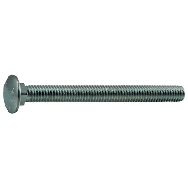 Midwest Fastener Carriage Bolt, Square Neck, 16 (Coarse), 4 in L, Steel, Zinc Plated, 5 PK 34921 - main